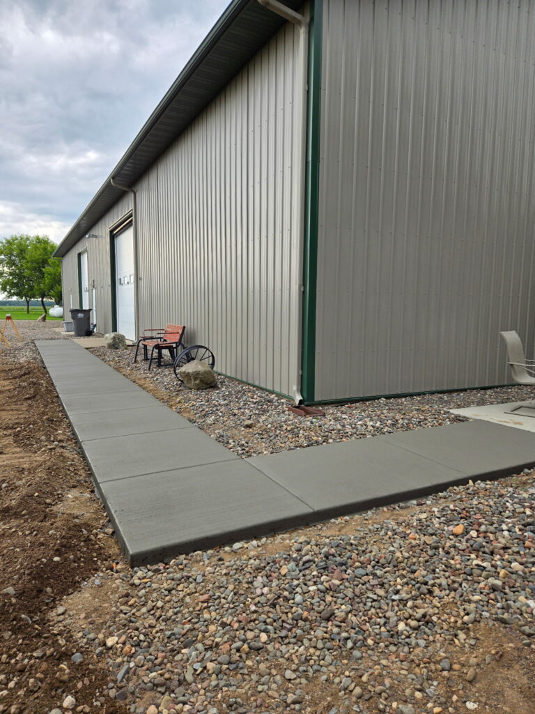 Stairs and Sidewalks project by Becker Concrete