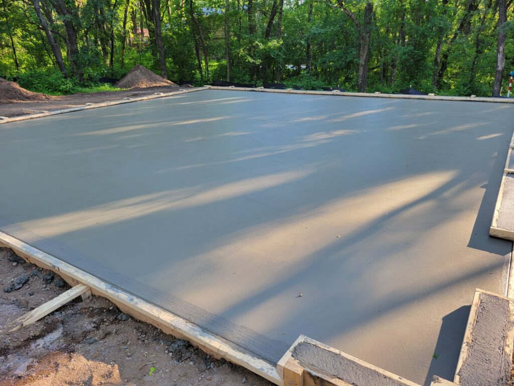 Sheds and Slabs project by Becker Concrete
