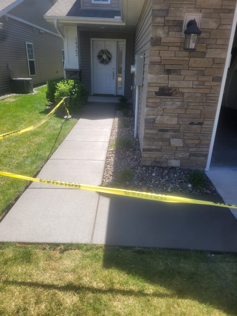 Stairs and Sidewalks project by Becker Concrete