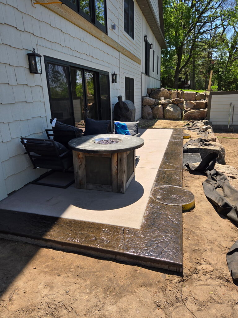 Patios project by Becker Concrete