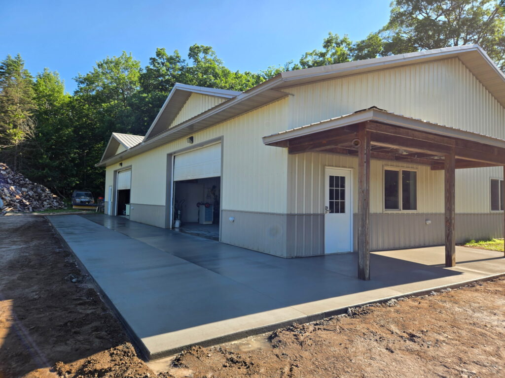 Sheds and Slabs project by Becker Concrete