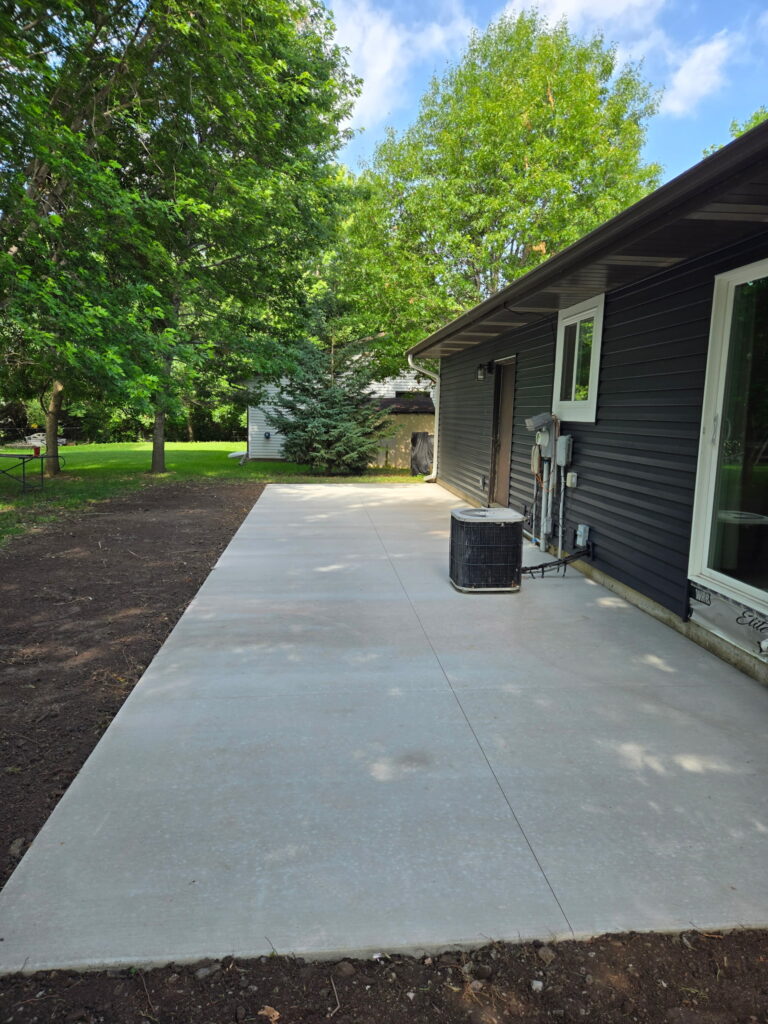 Patios project by Becker Concrete
