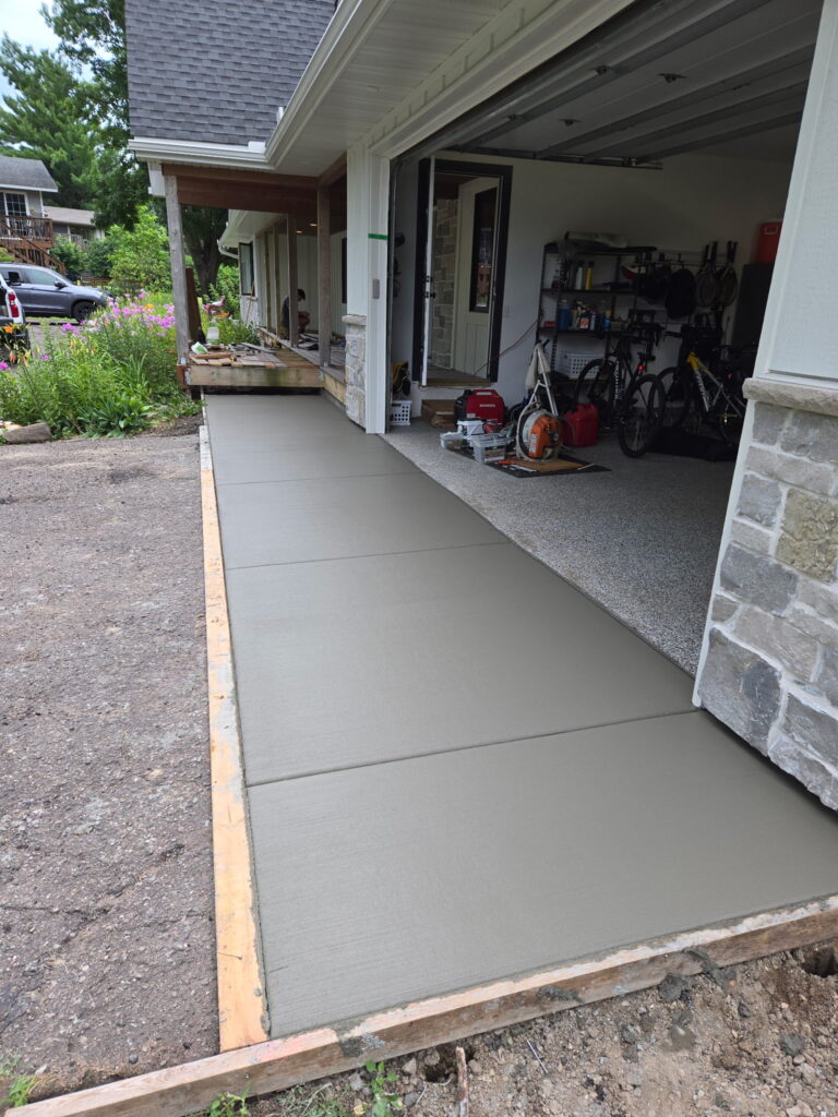 Aprons project by Becker Concrete