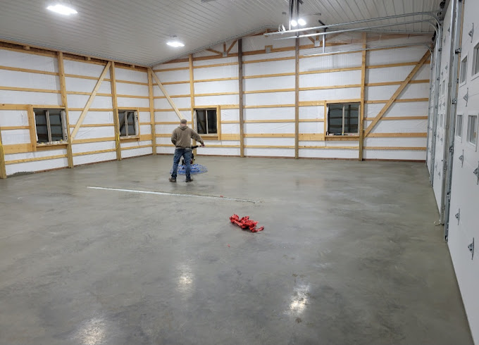 Sheds and Slabs project by Becker Concrete